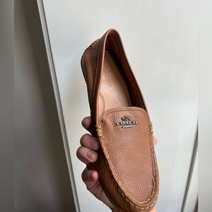 Brown COACH loafer/flats